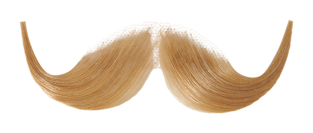 Handlebar Moustache blonde accessory