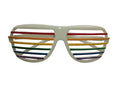 Rainbow Aviator Shutter Glasses