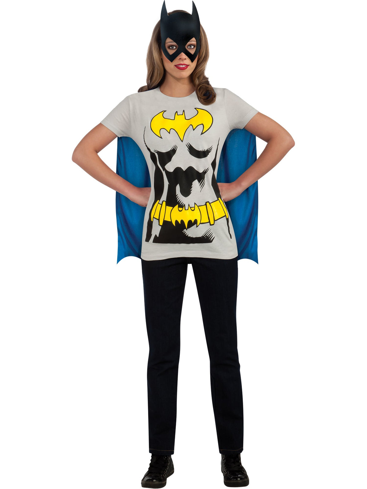 Rubie's Batgirl T-Shirt Costume with Cape and Mask