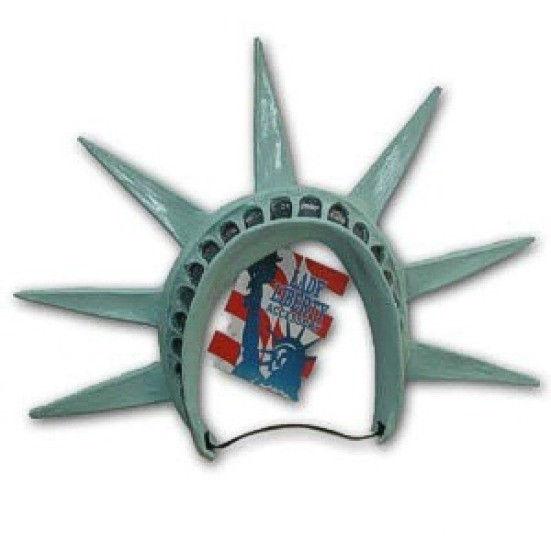Statue of Liberty Latex Tiara Headpiece accessory