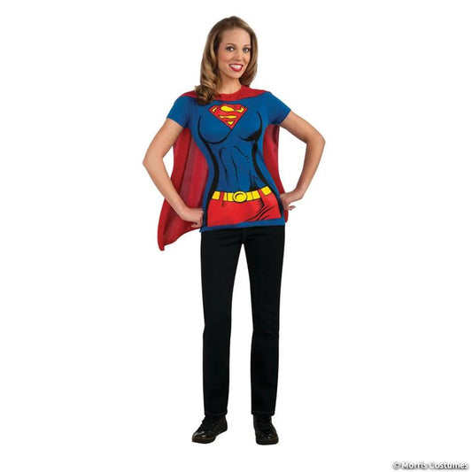 Rubie's Supergirl T-Shirt Costume with Cape