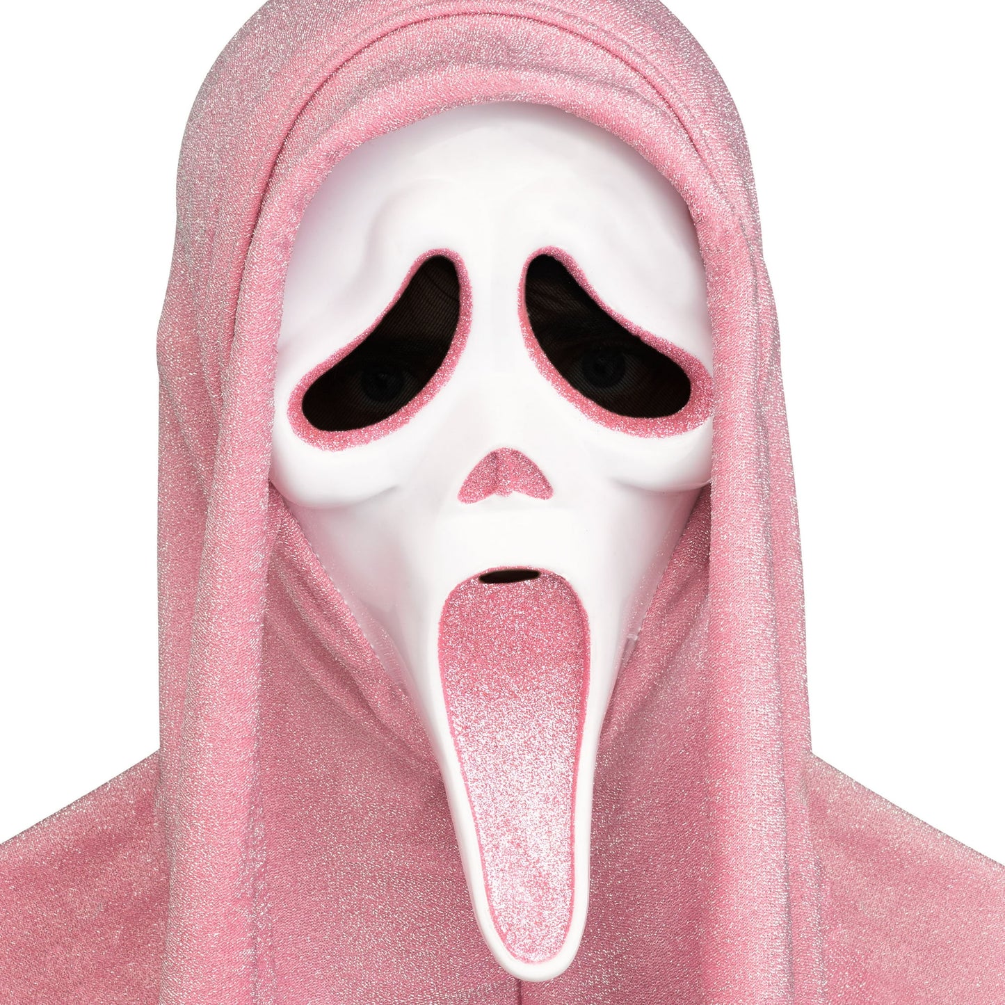 Fun World Scream Ghost Face Glitter Character Costume Mask