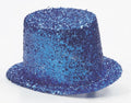 Blue Chunky Glitter Top Hat
