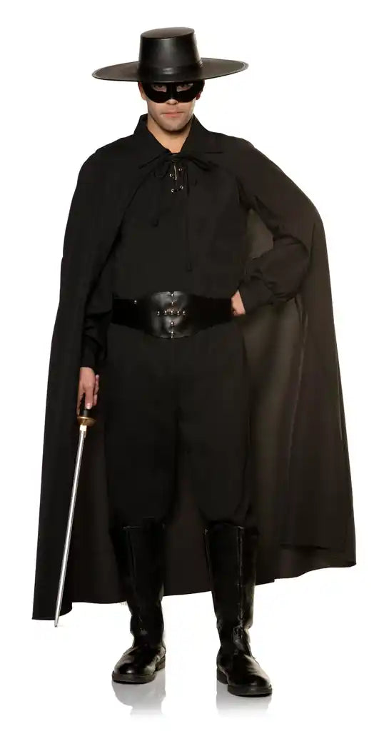 Men's Zorro Bandit Outlaw Pirate Adult Costume