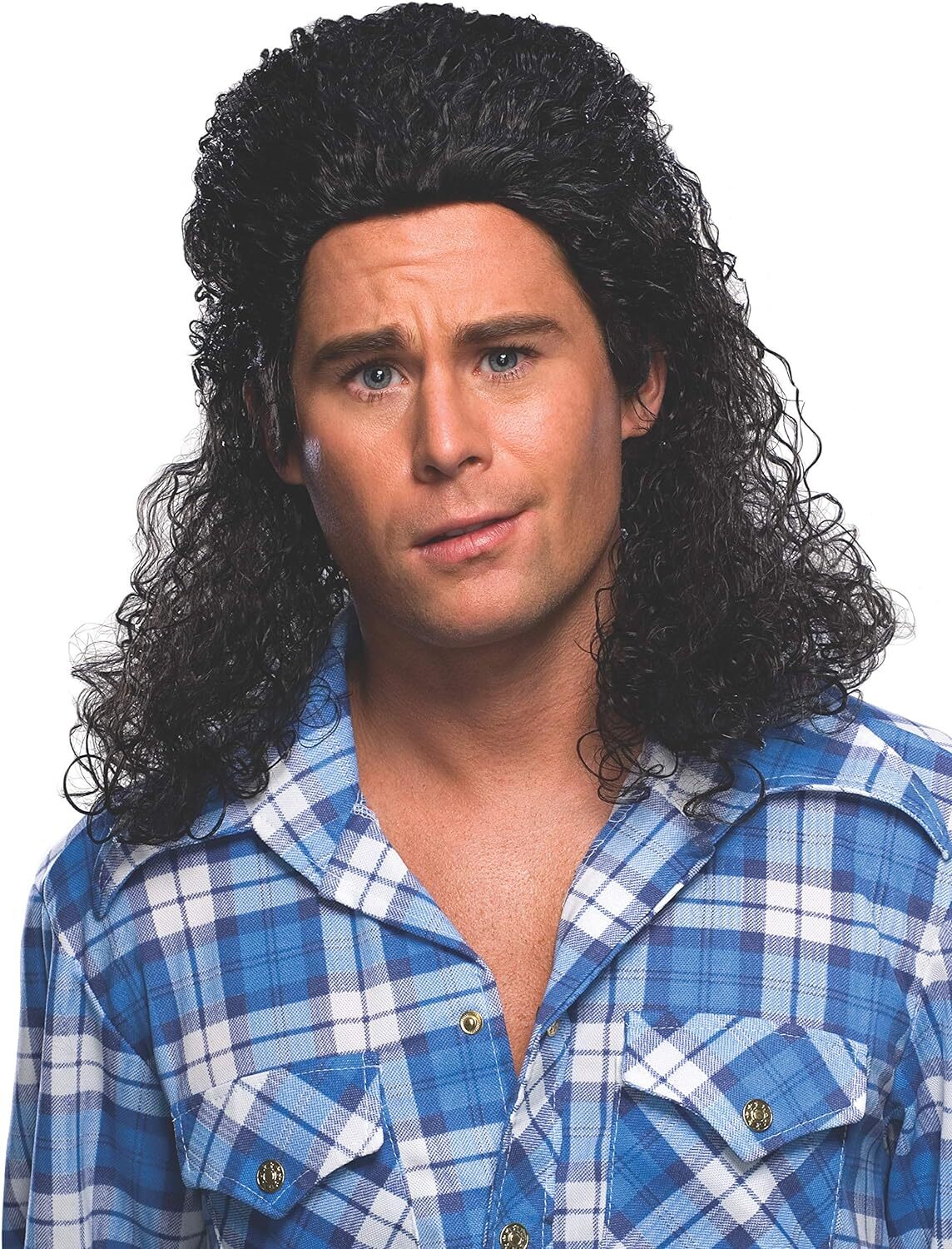 Permed Mullet Wig