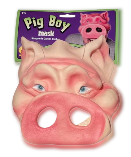 Pig Boy Chinless Half Mask