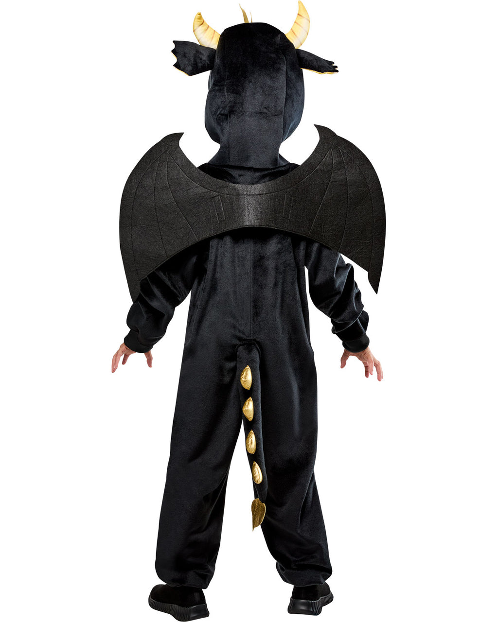 Black Dragon Zipsters Child Costume