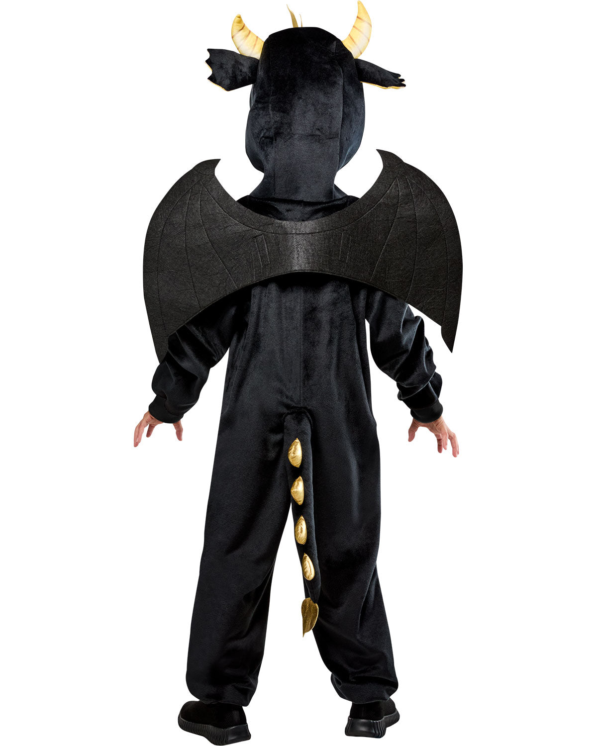 Black Dragon Zipsters Child Costume