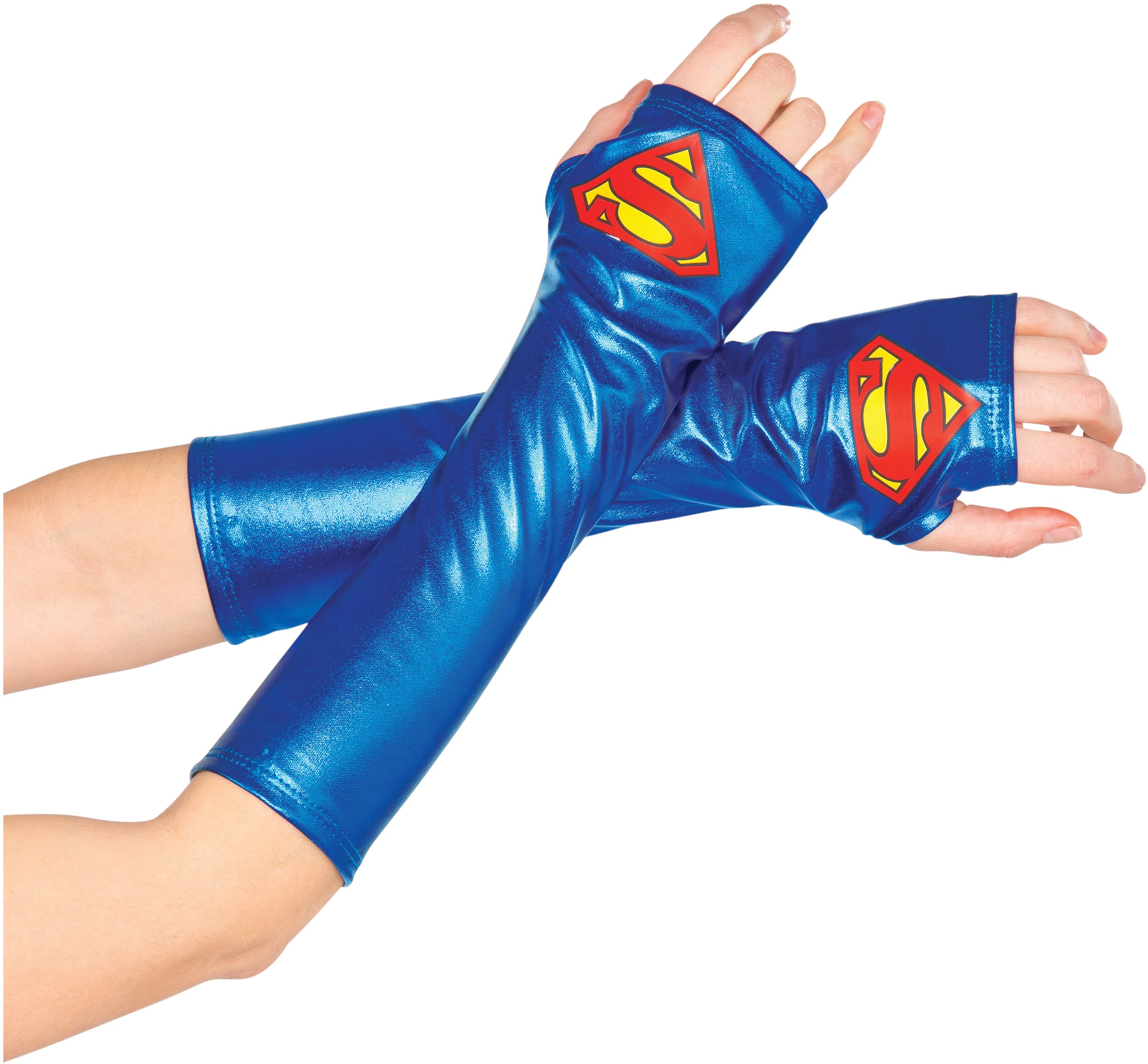 Supergirl Gauntlets Adult Accessory Officially Licensed
