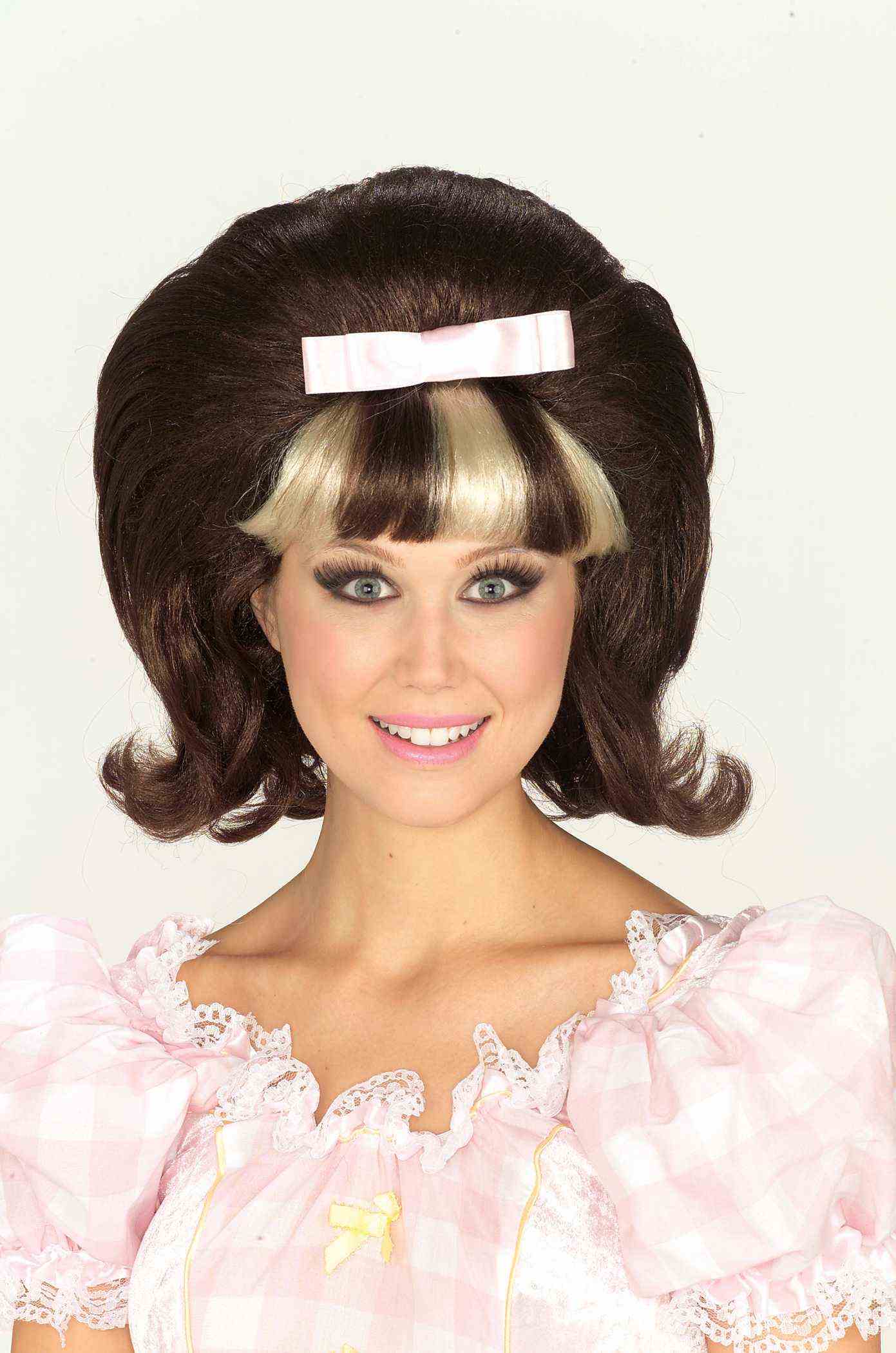 60's Princess Costume Wig with Bangs
