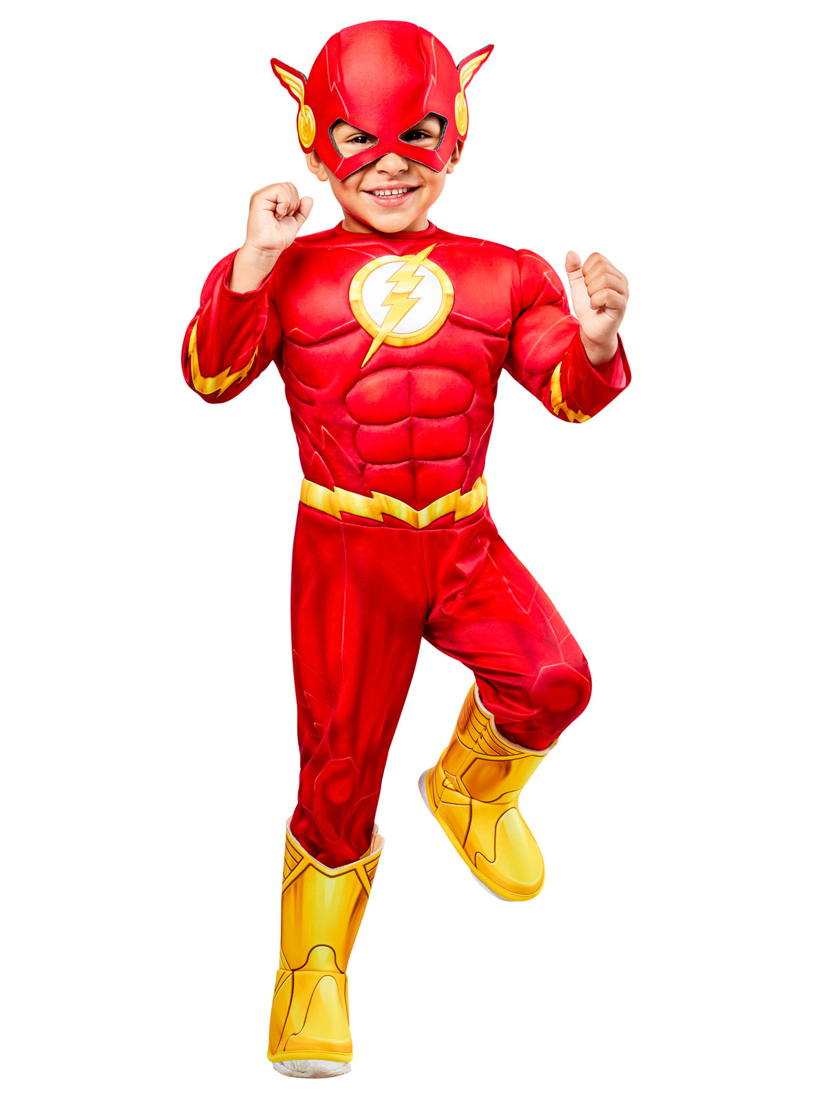 Rubie's DC Comics The Flash Deluxe Muscle Chest Toddler Costume