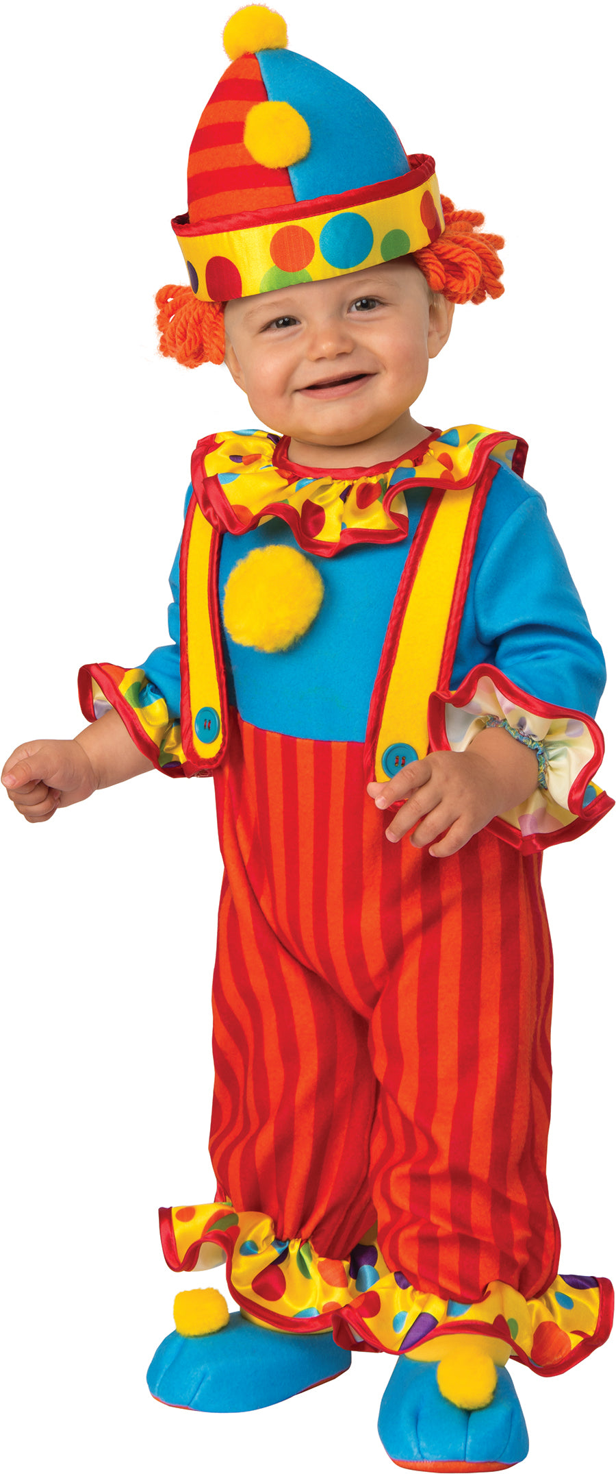 Clown High Quality Infant Costume