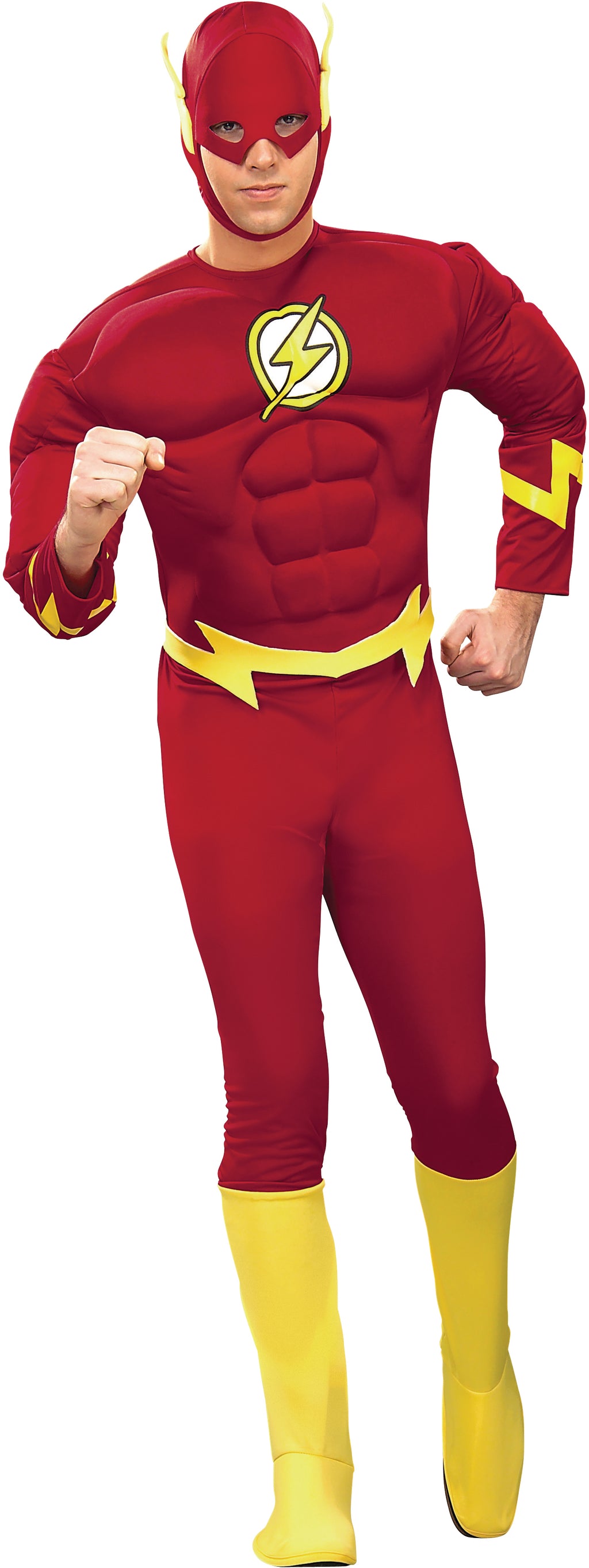 The Flash Muscle Chest Deluxe Adult Costume