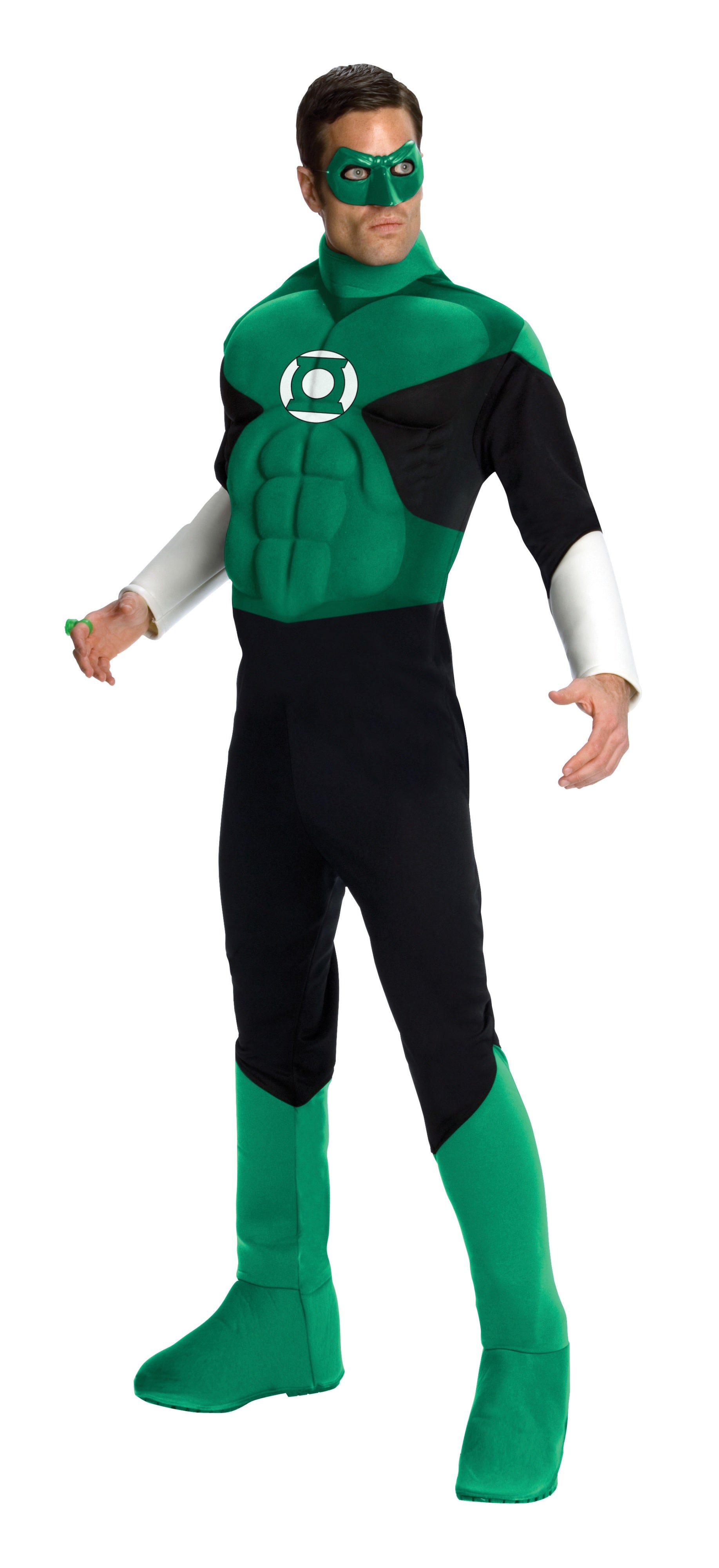 Green Lantern Deluxe Adult Muscle Chest Costume