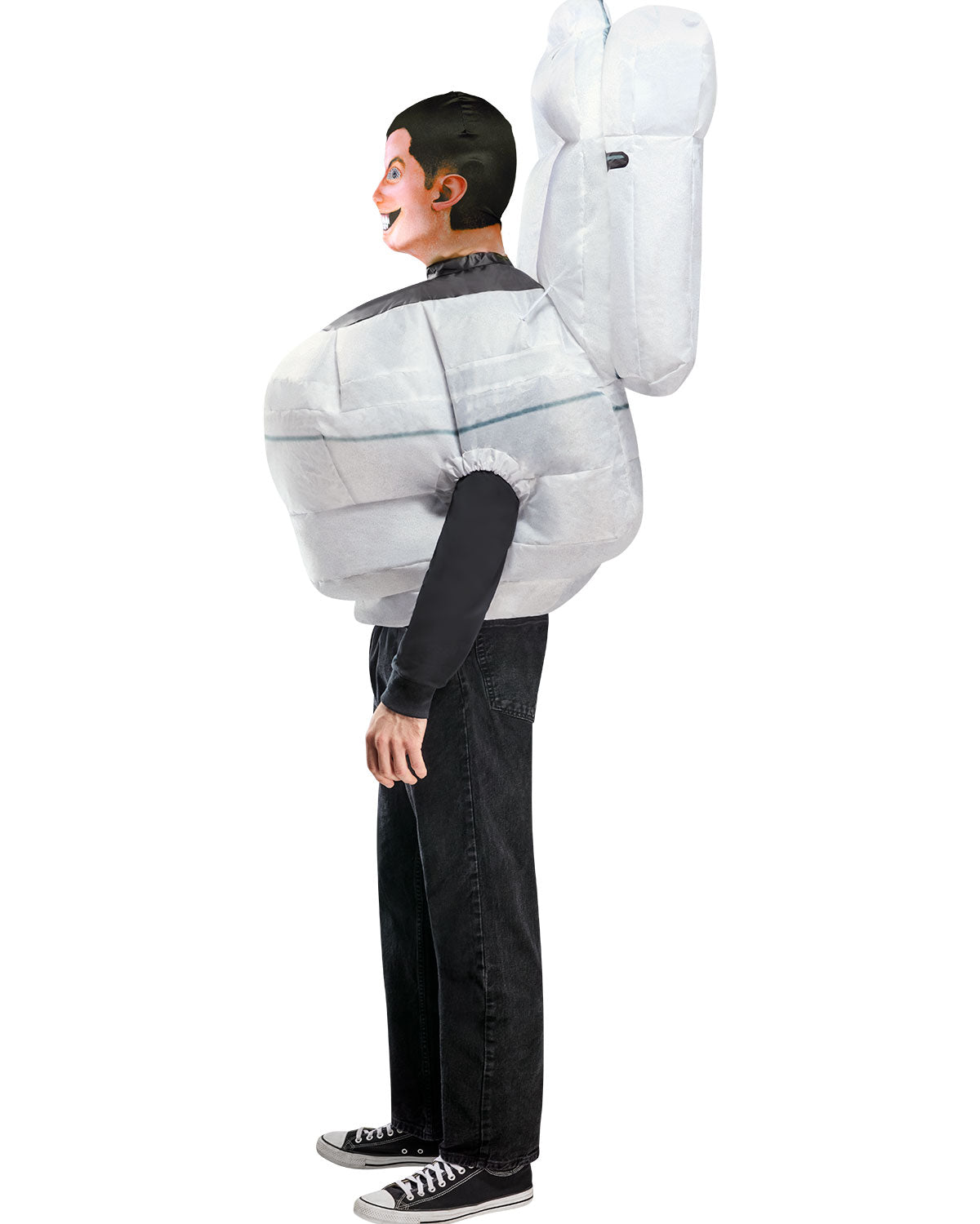 Skibidi Toilet: Adult Inflatable Costume with Mask