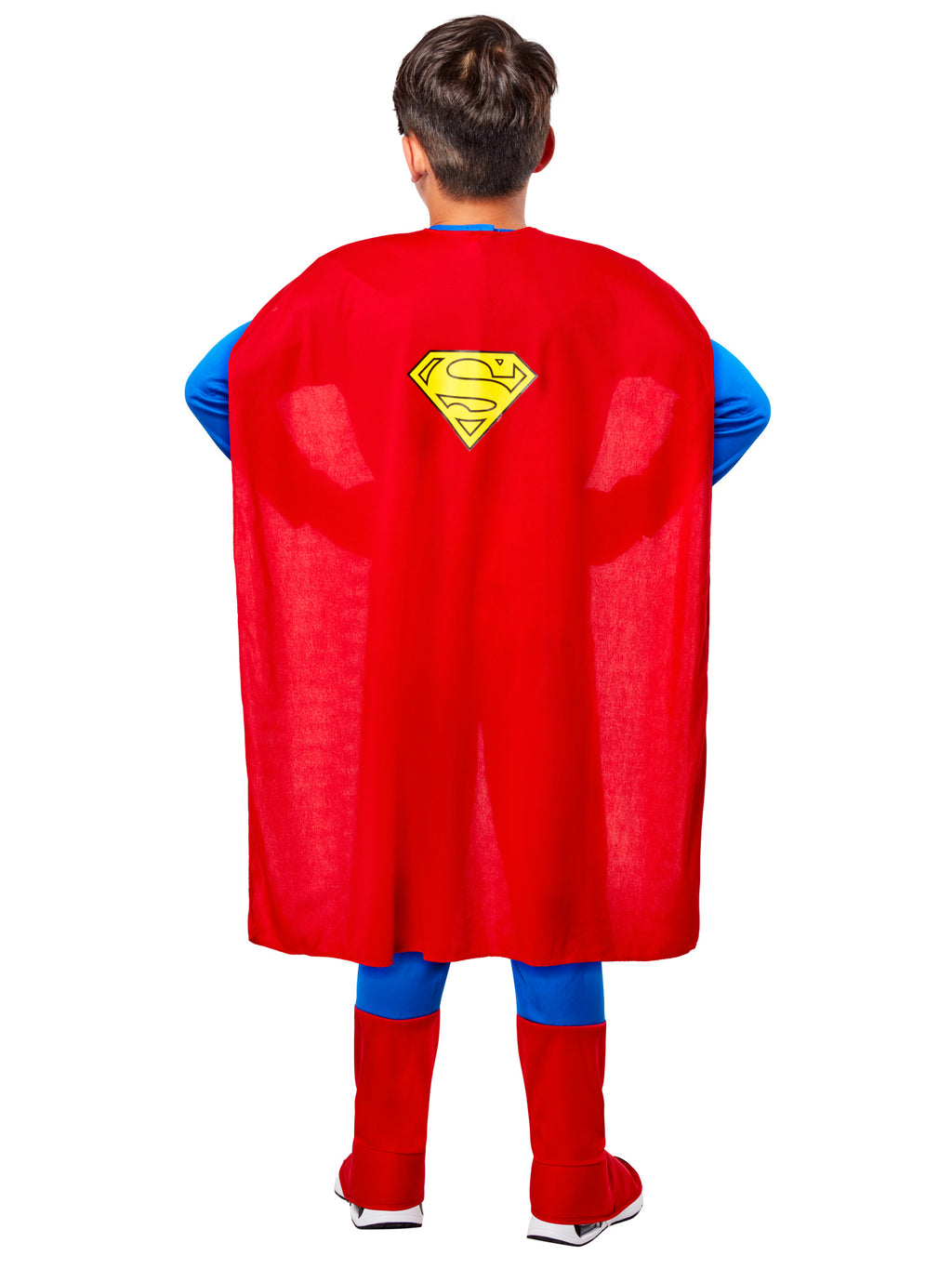 Deluxe Superman Muscle Chest Costume With Cape Child Small