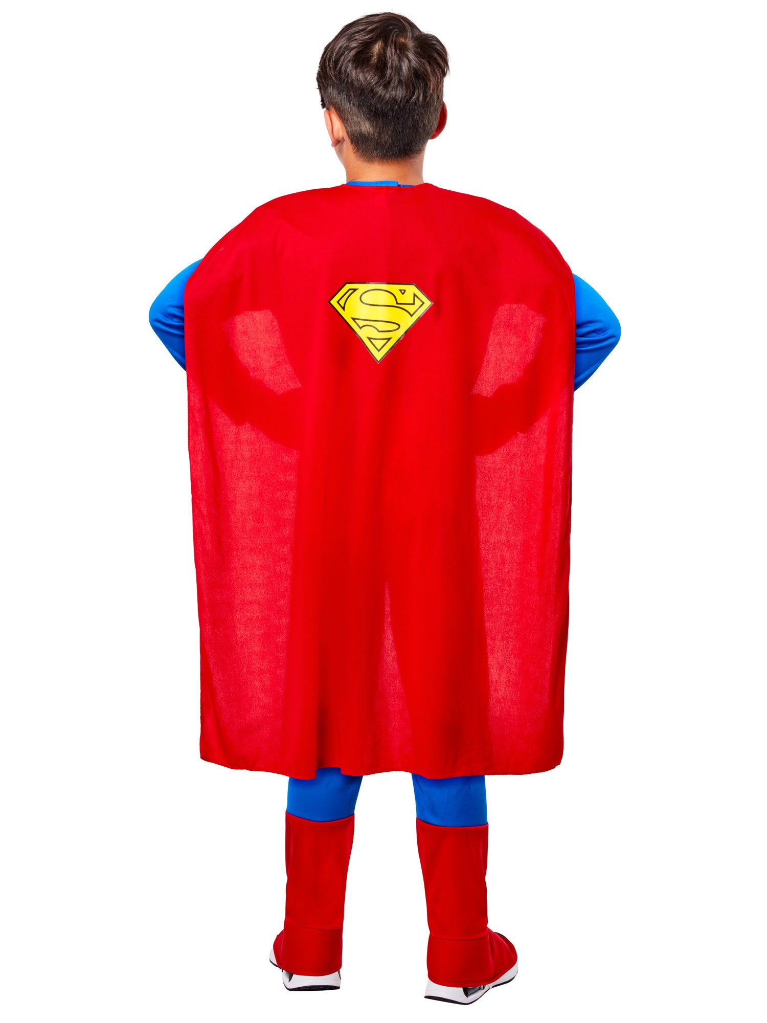 Deluxe Superman Muscle Chest Costume With Cape Child Small