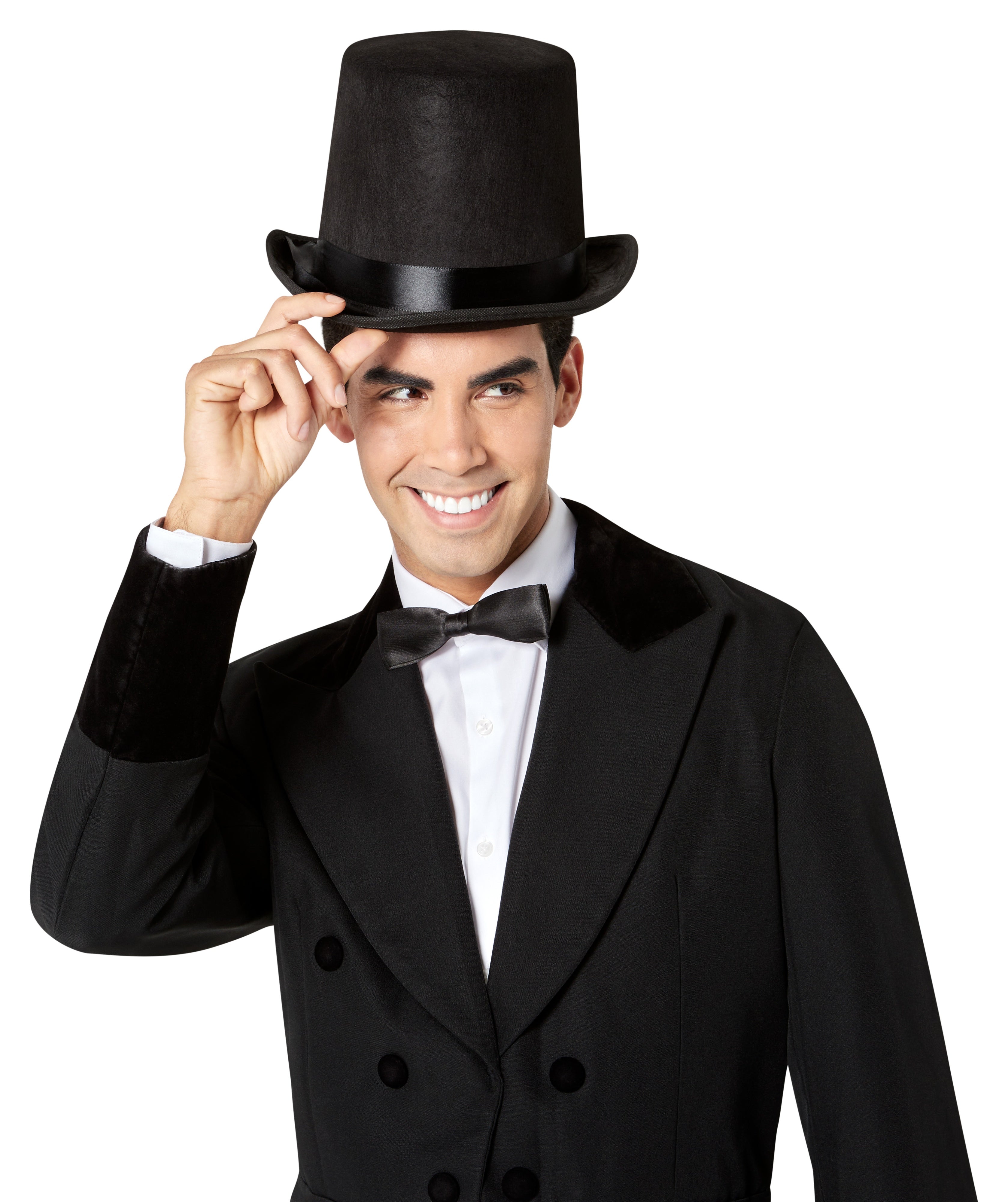 Steampunk Black Bell Topper Hat