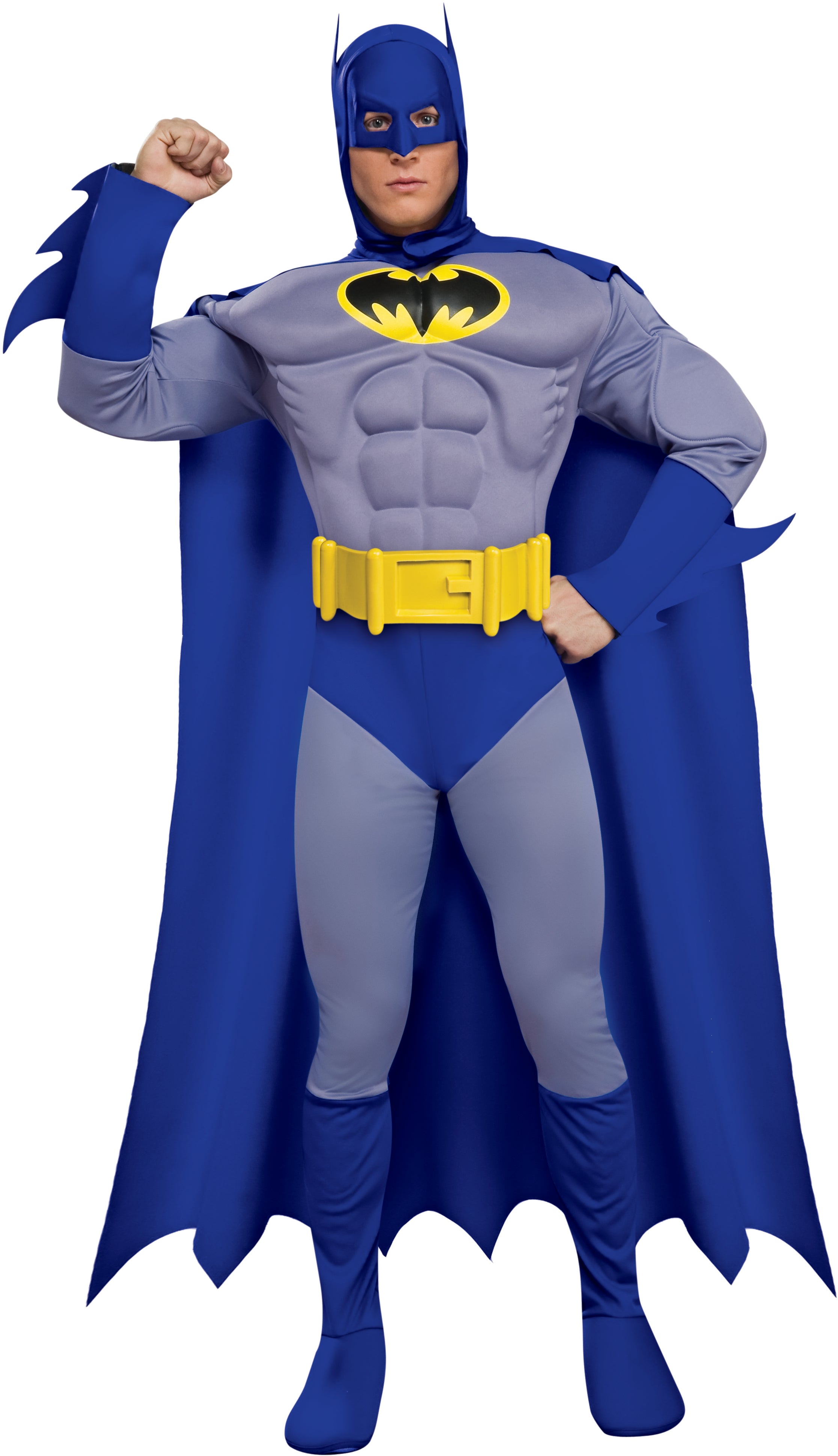 Batman DC Heroes and Villains Deluxe Muscle Chest Adult Costume