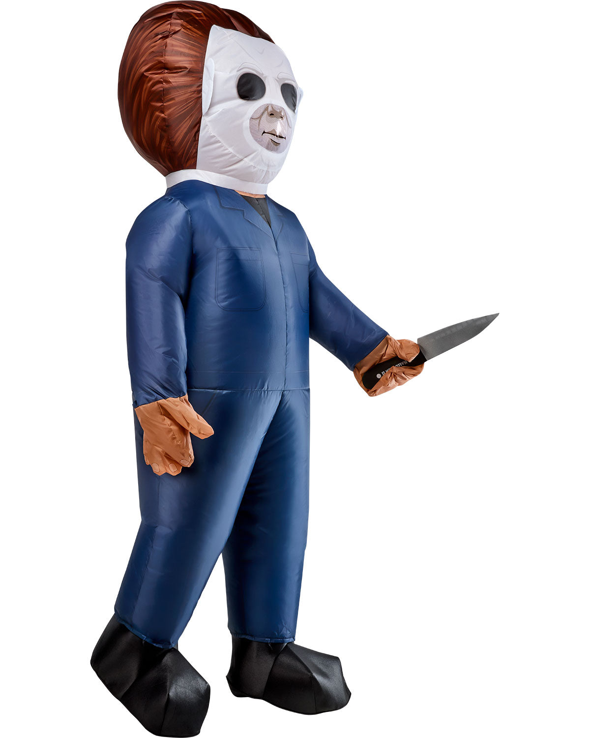 Inflatable Michael Myers Adult Costume With Battery Powered Fan One Size