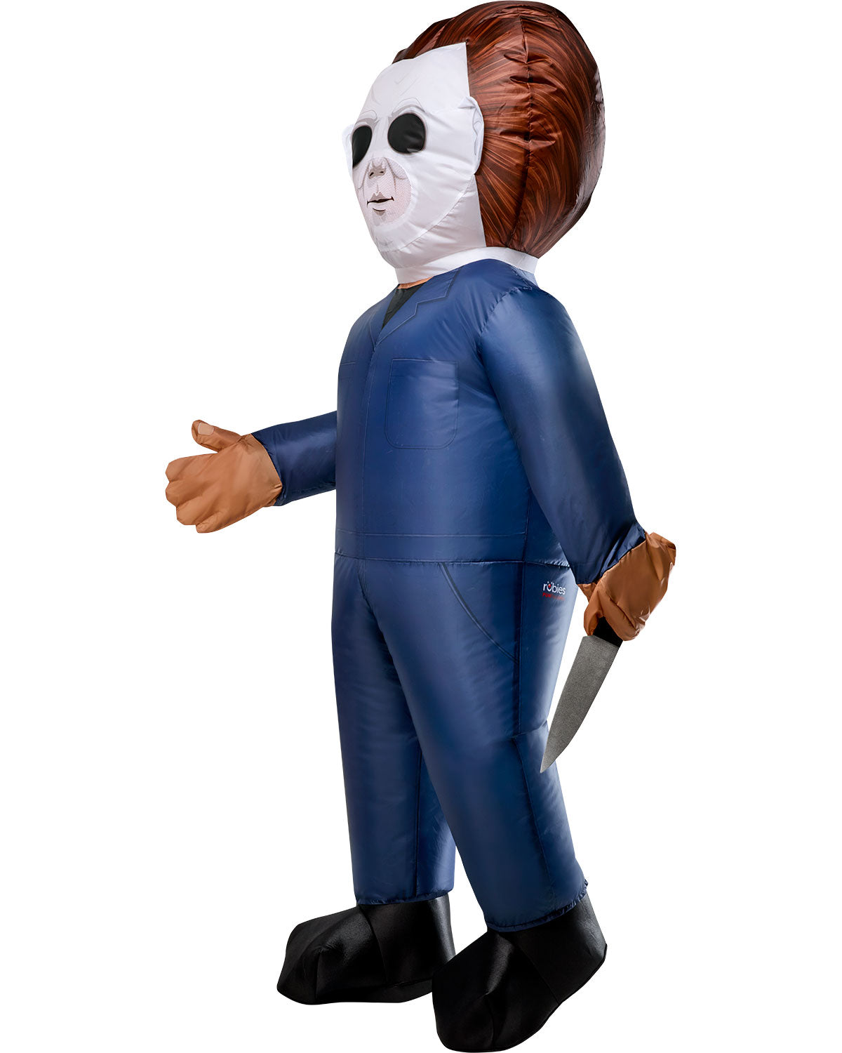 Inflatable Michael Myers Adult Costume With Battery Powered Fan One Size