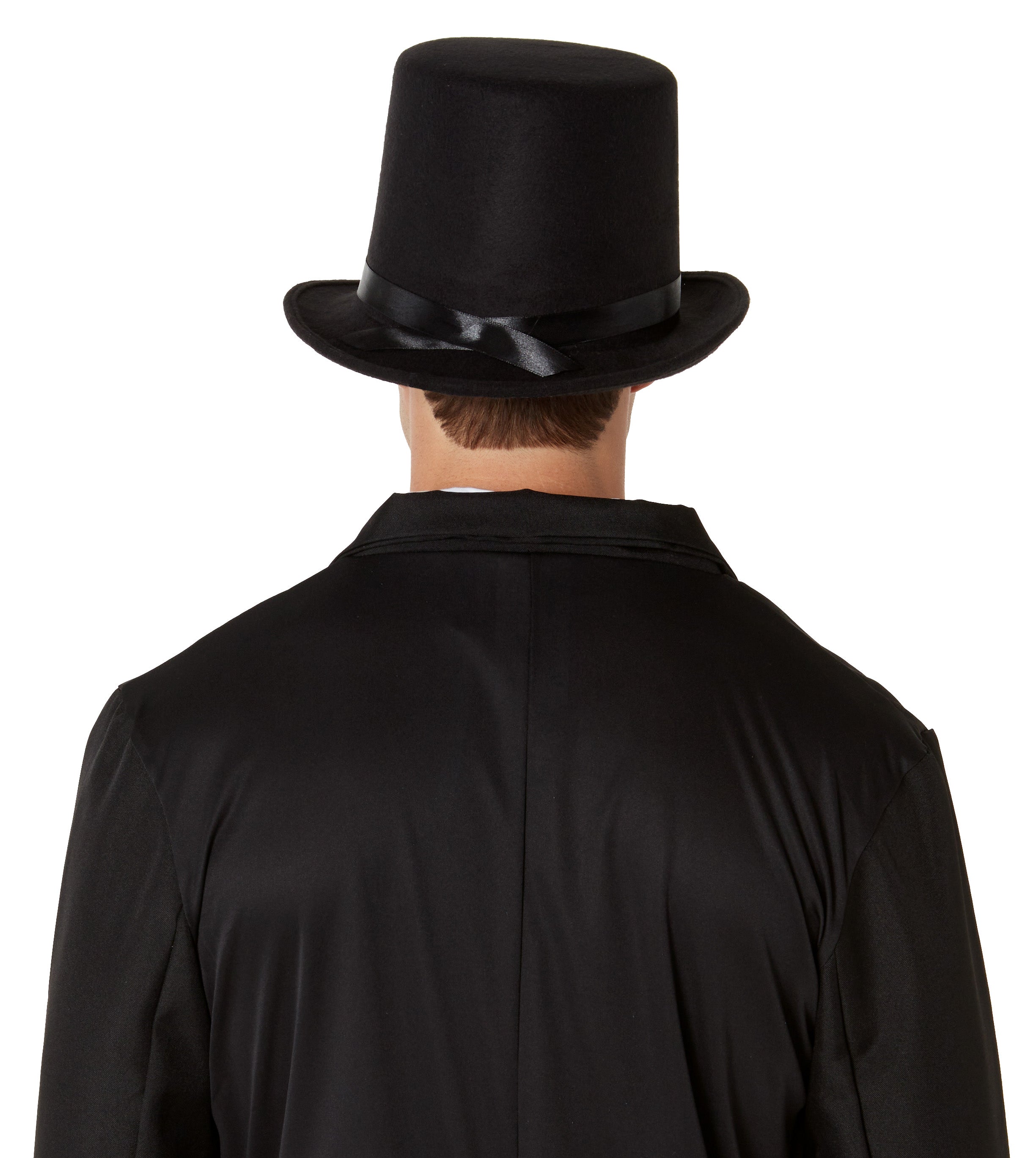 Super Deluxe Felt Black Top Hat Adult