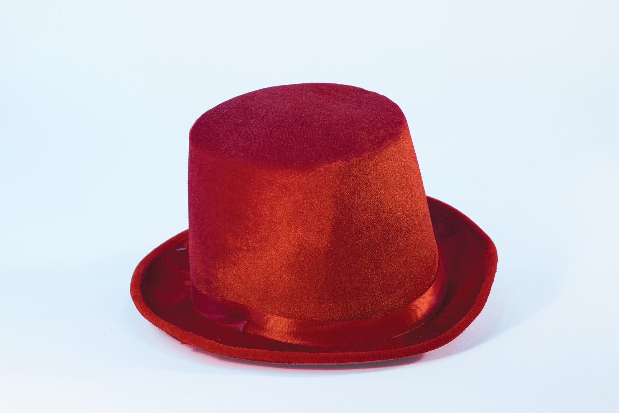 Deluxe Felt Red Top Hat