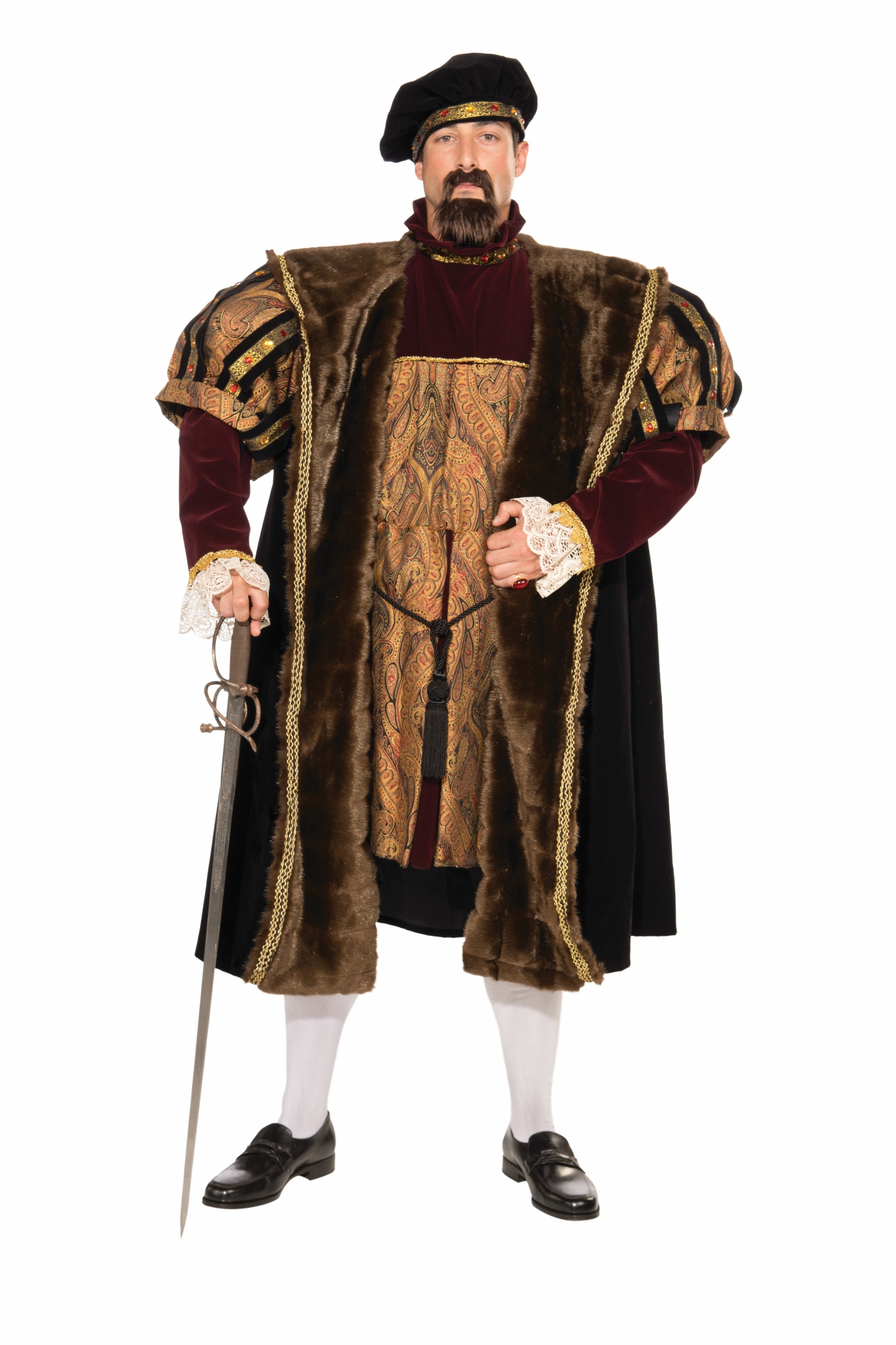 King Henry The VIII Deluxe Designer Collection Men's Costume X-Large
