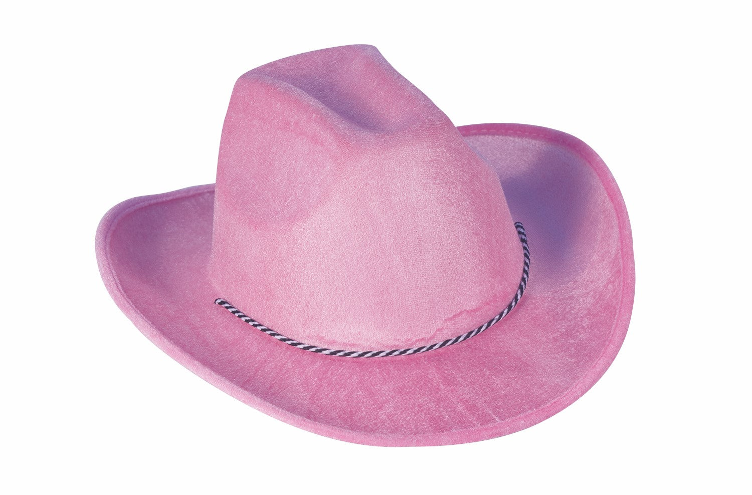 Adult Deluxe Pink Cowgirl Western Cowboy Hat
