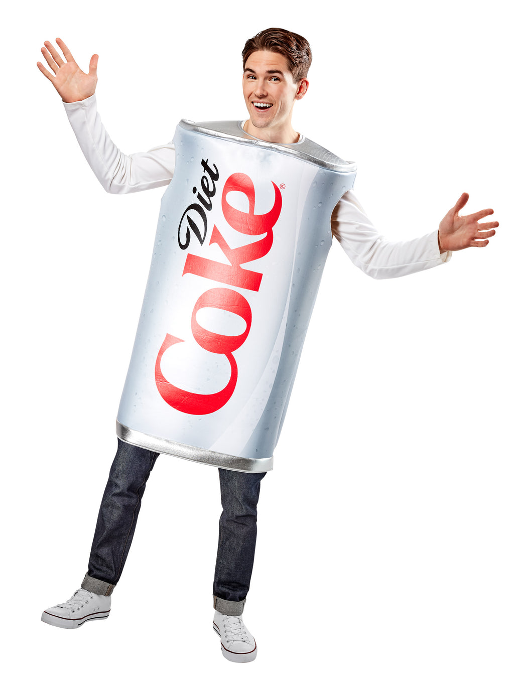 Diet Coke Can Foam Tunic Adult Costume Standard Size