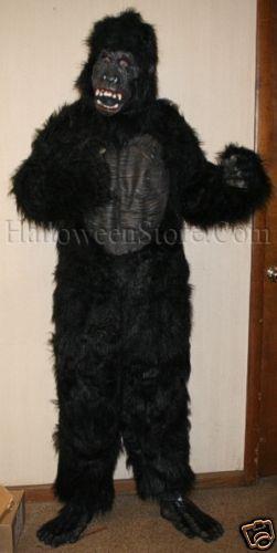 Gorilla Deluxe Ape Monkey Adult Costume Latex Chest