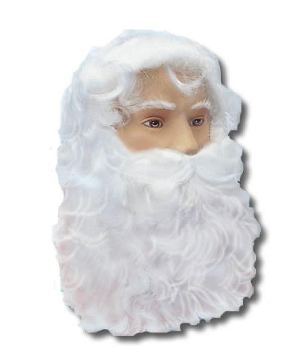 Economy Christmas Santa Claus White Wig and Beard
