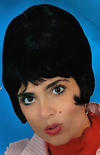 50's Black Doo Wop Beehive Wig