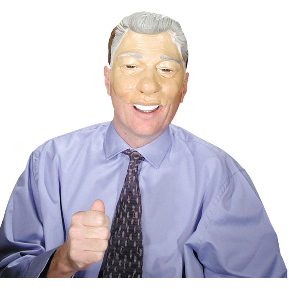 Adult Bill Clinton Soft Vinyl Half Mask