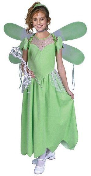 RG Costumes Tinkerbell Green Pixie Fairy Child Costume Size Small