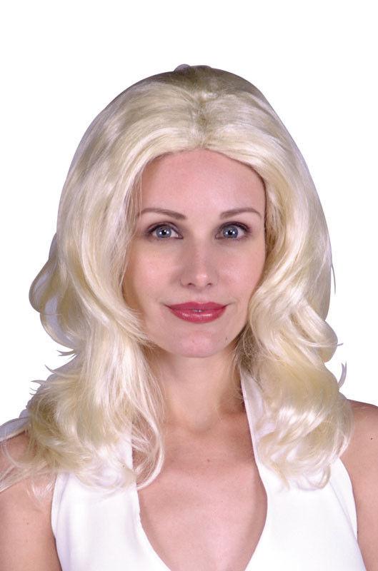Economy Blonde Hollywood Star Wavy Wig
