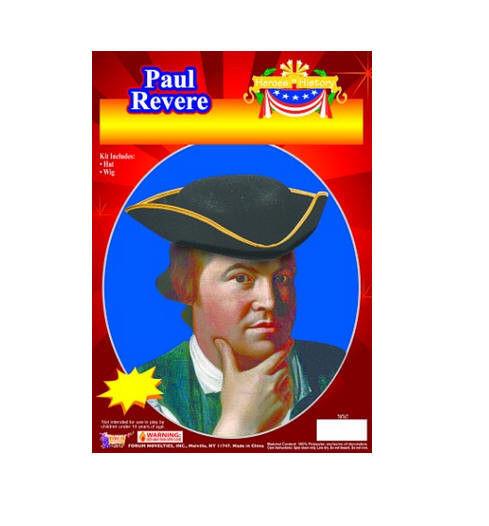 Paul Revere American History Instant Disguise Costume Kit