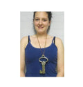 7.5" Jumbo Key Necklace Costume Accessory