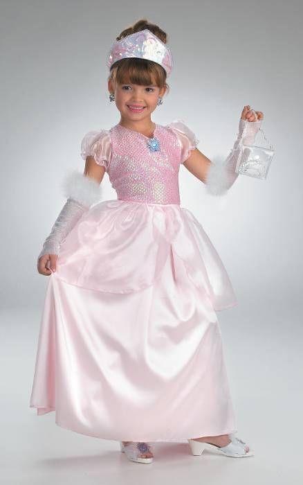 Lil' Gems: Pink Diamond Princess Child Costume Size Medium 7-8