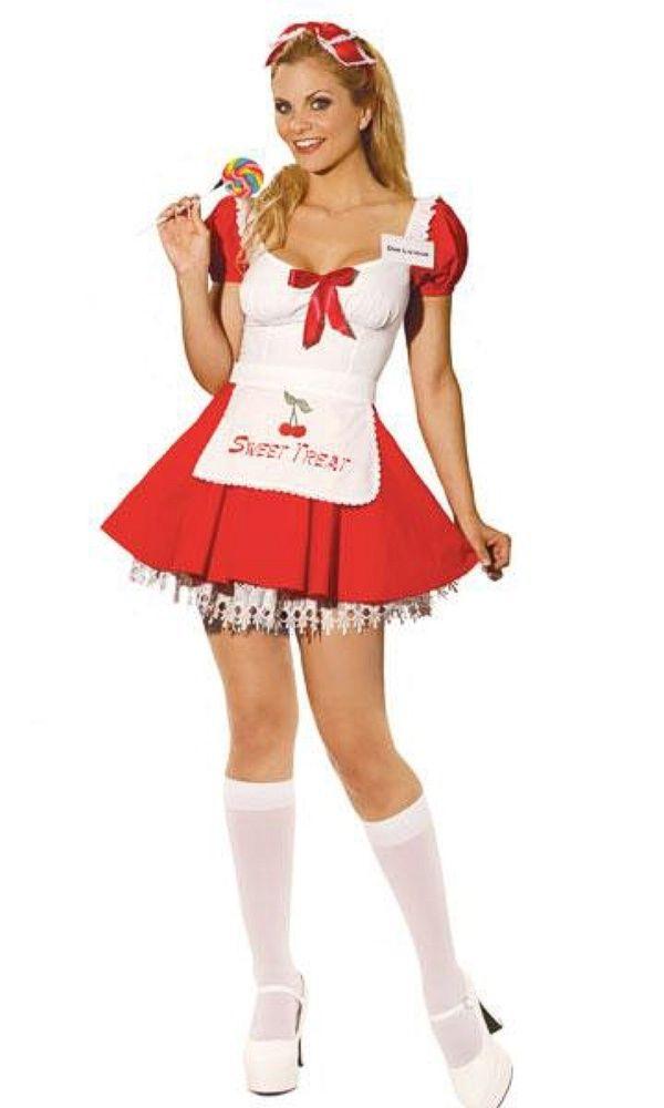 Sweet Treat Candy Girl Sexy Ladies Adult Costume Medium 6-10