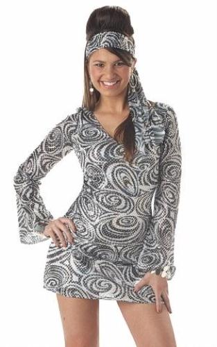 Disco Diva Teen Costume Junior 5-7