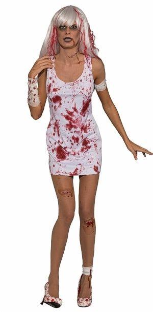 Bloody Tank Dress Adult Costume