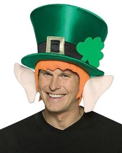 Leprechaun Top Hat with Ears Great for St. Patrick's Day Events