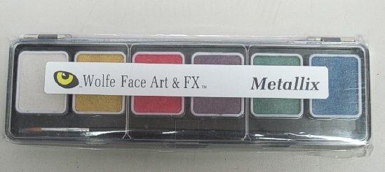 Wolfe 6 Metallix Color Appetizer Palette Makeup