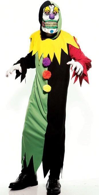 Cruel the Clown Adult Costume Size Medium