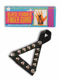 Studded Finger Guard Biker Costume Accessory
