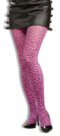Pretty Kitty Pink Leopard Print Pantyhose