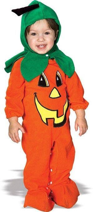 Lil' Pumpkin Baby Child Costume Size Newborn 0-9 months