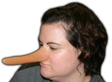 Load image into Gallery viewer, Pinocchio Long Liar Nose Strapless Costume Accessory
