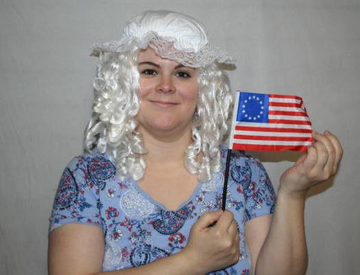 Betsy Ross Instant Disguise Kit Costume Kit School Play